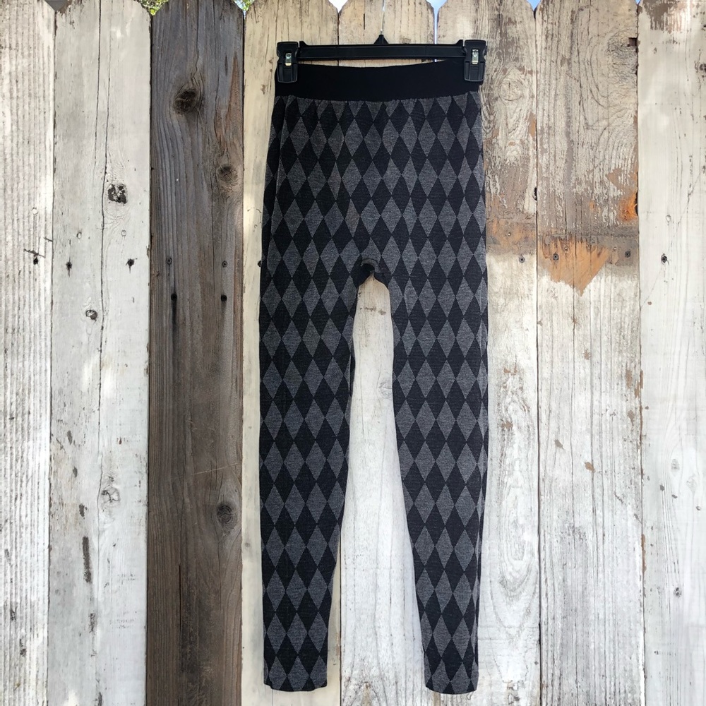 Diamond Leggings Lattice Pattern - image 5